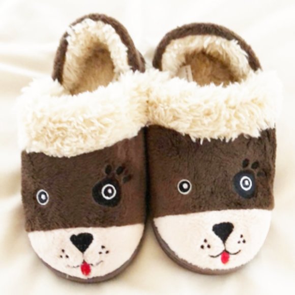 Chaussons Go Diego Go Buster Brown Taille 5/6 Enfant - Occasion Très Bon État - Marron/Beige